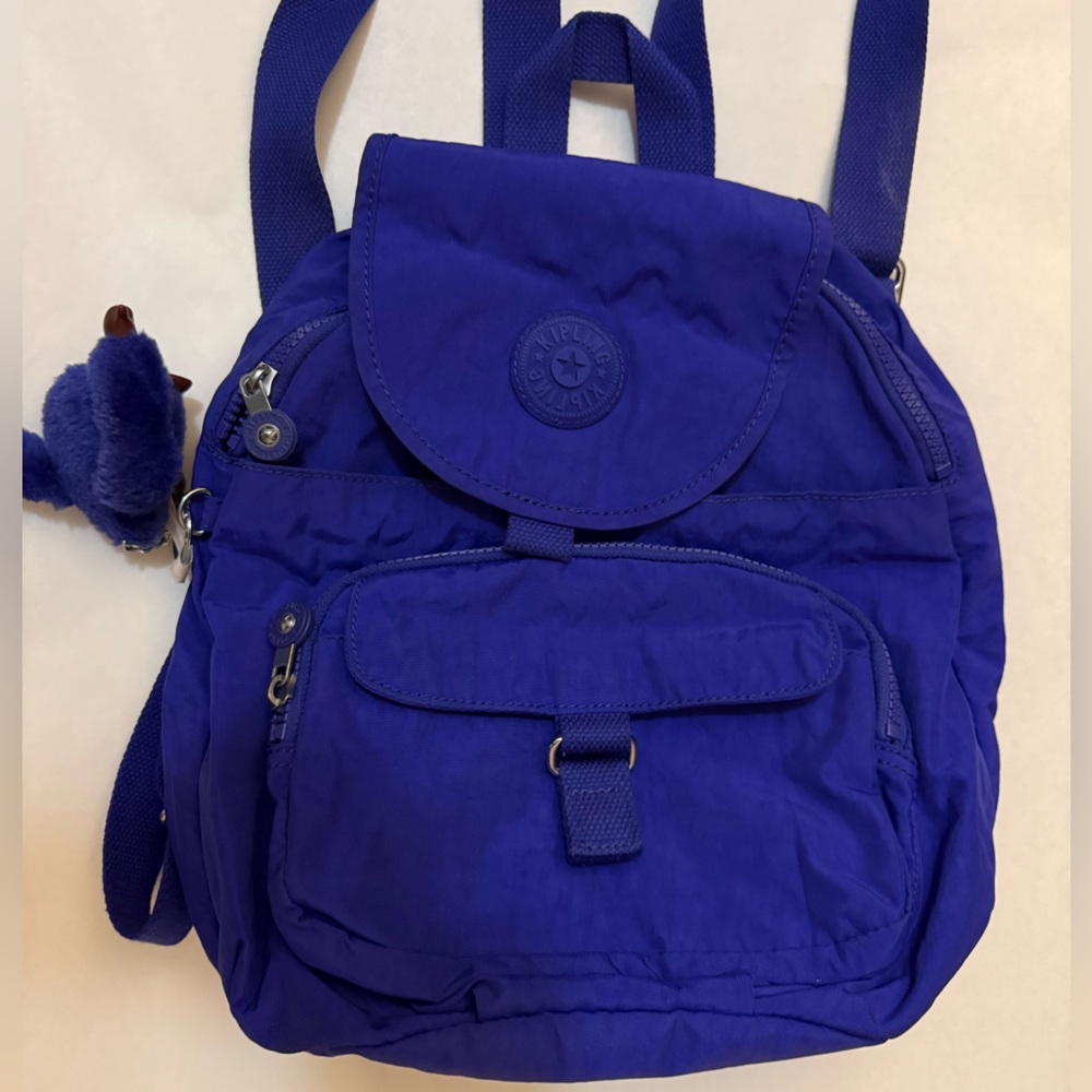 Kipling Electric Blue Backpack - image 1